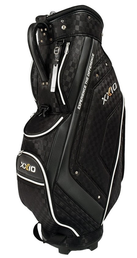 XXIO Golf Lightweight Caddy Bag Black/Check