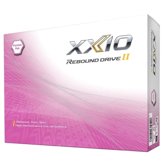 XXIO Rebound Drive II Golf Balls 1-Dozen Pink