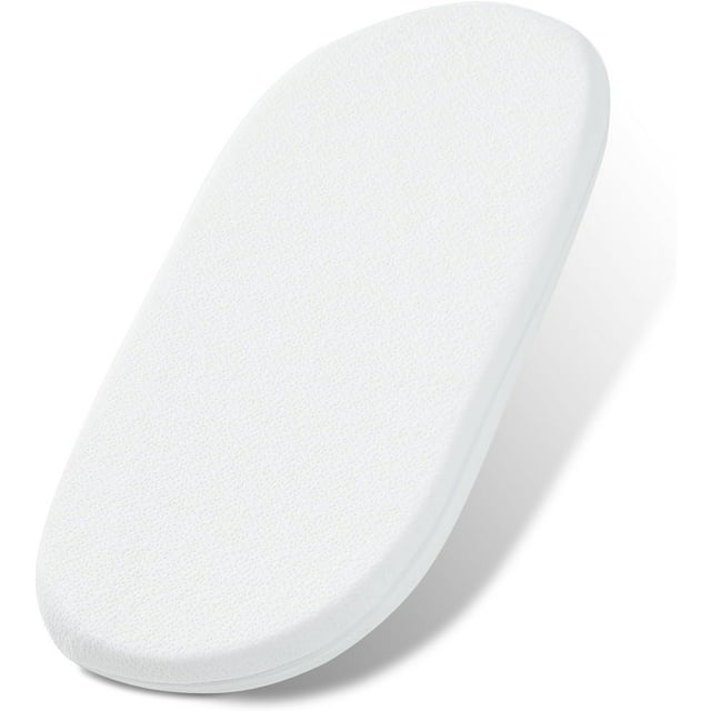 XXKQ Baby Mattress Pad, Dual Sided Comfort Gel Memory Foam