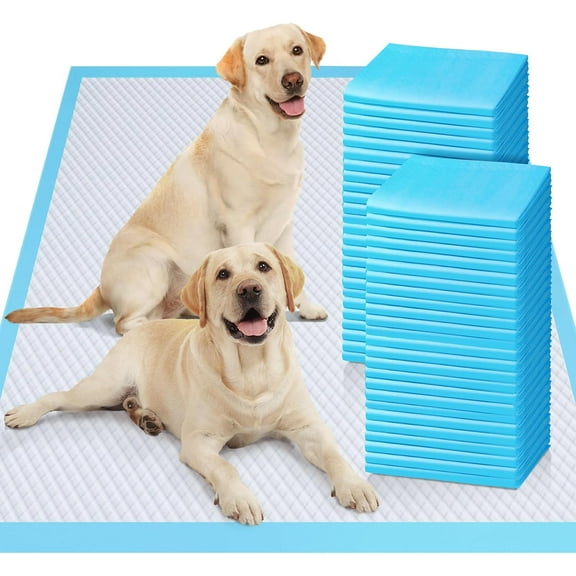 XXL 30"x36" Thicken 6 Layers Ultra Absorbency Dog Pee Pad Extra Large 3S Quick Dry Leakproof Pee Pads for Dogs, Cats, Rabbits Pets