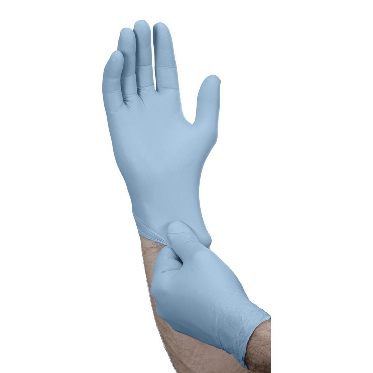 XXL 5Mil Nitrile Gloves : Box of 100 : Powder & Latex Free : 2XL Disposable  