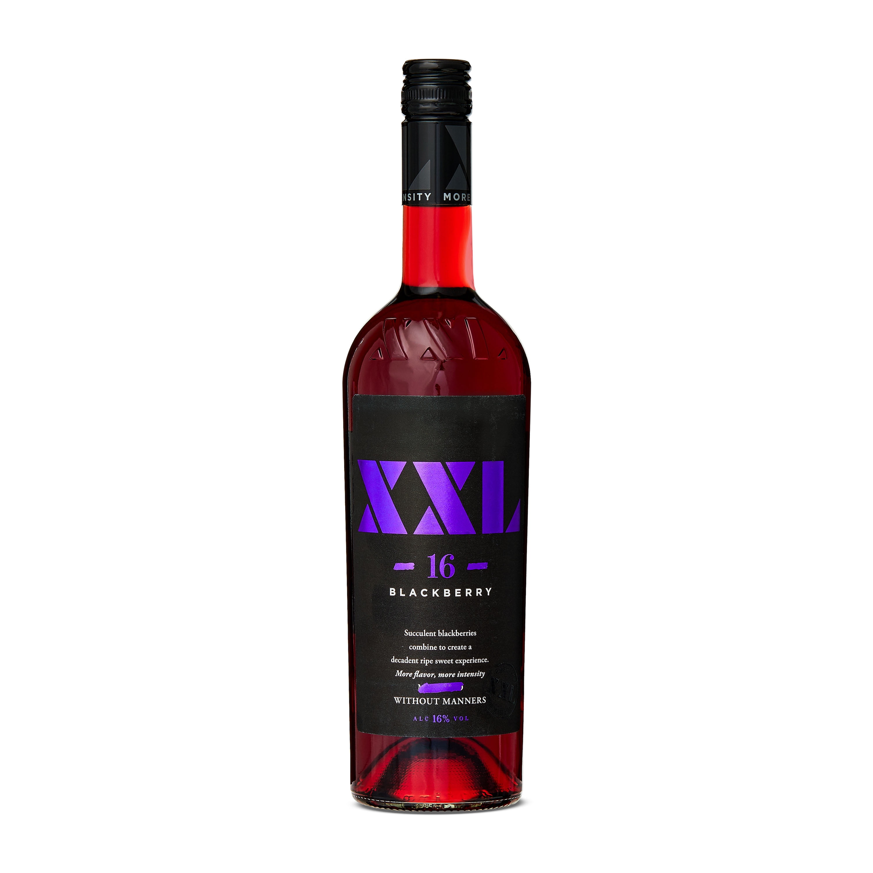 XXL Blackberry Moscato, 750 mL Glass Bottle, 16% ABV