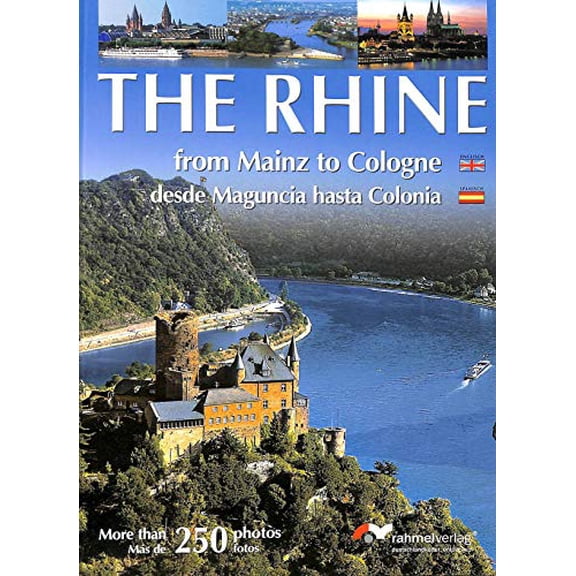 Pre-Owned XXL-Book Rhein English/Spanish Edition from Mainz to Cologne by Manfred Rahmel (Paperback),English