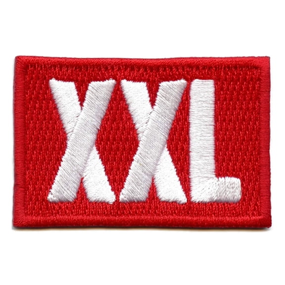 XXL Box Logo Iron On Embroidered Patch