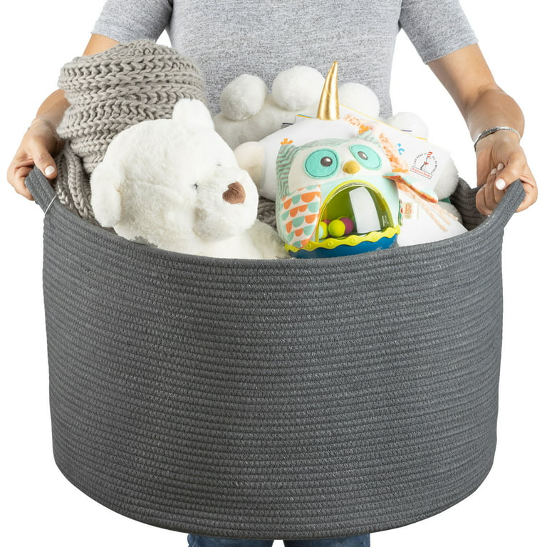 https://i5.walmartimages.com/seo/XXL-Cotton-Rope-Basket-22-x14-Dark-Gray-100-Cotton-Extra-Large-Woven-Storage-Basket-Blanket-Living-Room-Toy-Pillow-Laundry-Round-Baby-Hamper_4bd2352a-9a2f-4a4f-8163-e298d0ead738.006298cdd3d39dd673e2bfd297607093.jpeg?odnHeight=768&odnWidth=768&odnBg=FFFFFF
