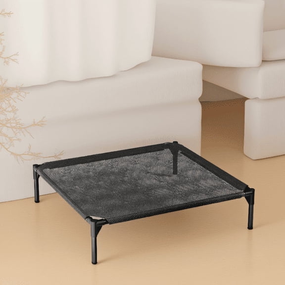 XXL Elevated Pet Bed, Breathable with Waterproof PVC Cover, for Small and Medium Dogs Cats, Indoor Outdoor Use