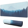 thumbnail image 1 of XXL Gaming Mouse Mat - Featuring a Gorgeous Forest Pattern, Non-Slip Base, and High-quality Stitched Edges - 31.5 x 11.8 inches, 1 of 7