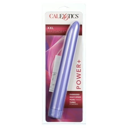 CalExotics XXL Multi-Speed Pearl Finish Turbo Vibrator Massager - Lavender