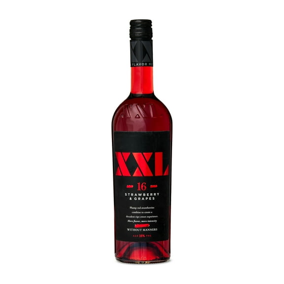 XXL Strawberry & Grapes Moscato, 750 mL Glass Bottle, 16% ABV