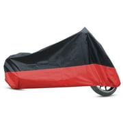 XXL Motorcycle Cover Black Red for Harley Davidson Road Glide Ultra FLTRU FLTR Touring Outdoor Standard