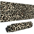 thumbnail image 1 of XXL Mouse Pad,Leopard Mouse pad,Cheetah Print Decor,Brown Mouse pad,XL Mouse Pad,Large Mouse pad for Desk,Desk pad,Gaming for Office Home 31.5 * 11.8 inches, 1 of 6
