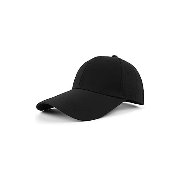 XXL Oversize Quick Dry Baseball Cap,High Crown Sun Cap for Heads 21.5"-25",Adjustable Breathable Running Cap