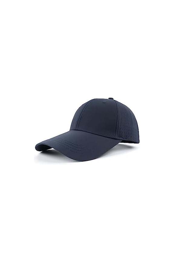 XXL Oversize Quick Dry Baseball Cap,High Crown Sun Cap for Heads 21.5"-25",Adjustable Breathable Running Cap