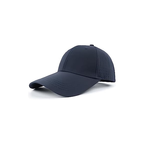 XXL Oversize Quick Dry Baseball Cap,High Crown Sun Cap for Heads 21.5"-25",Adjustable Breathable Running Cap