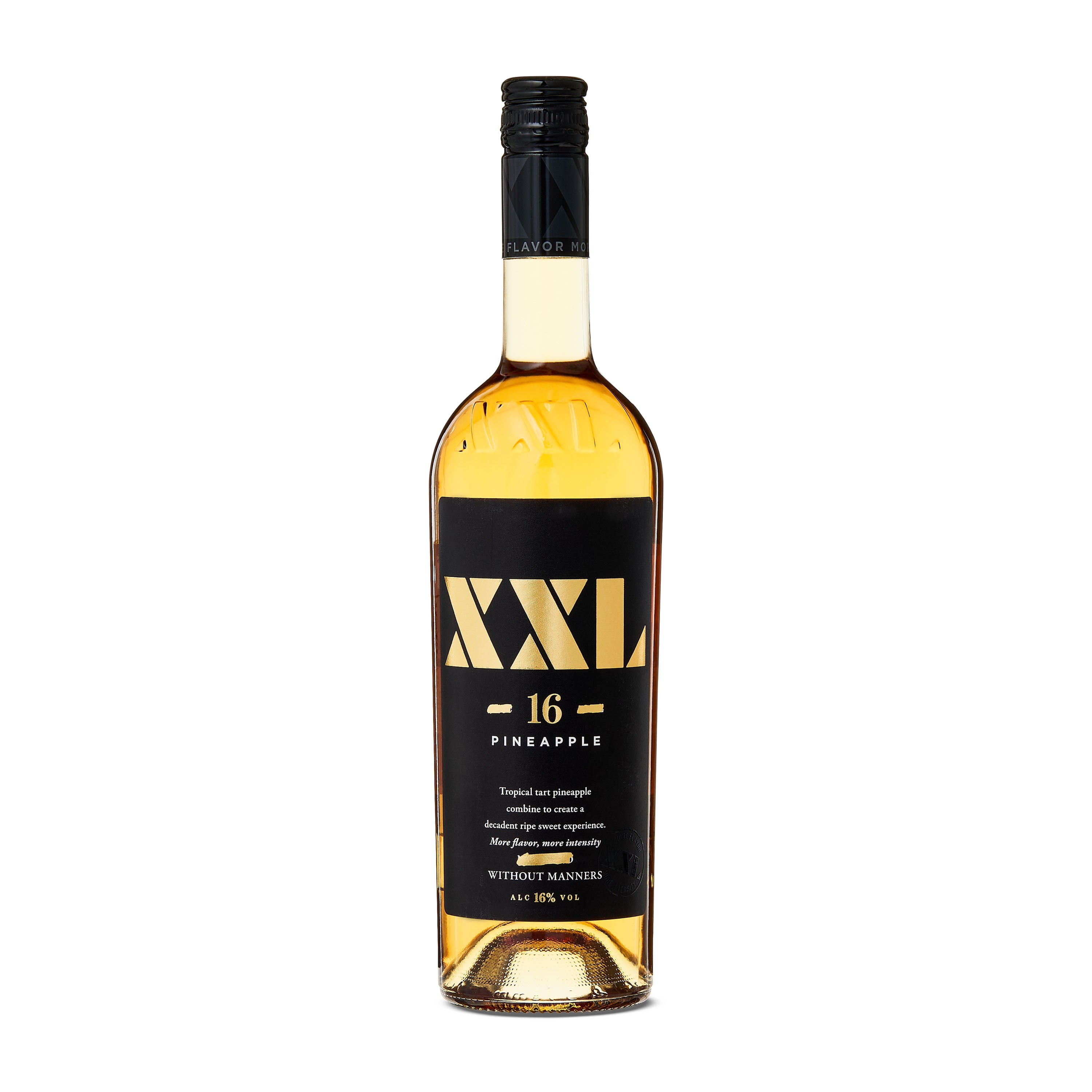 XXL Pineapple Moscato Wine, 750 mL Glass Bottle, 16% ABV