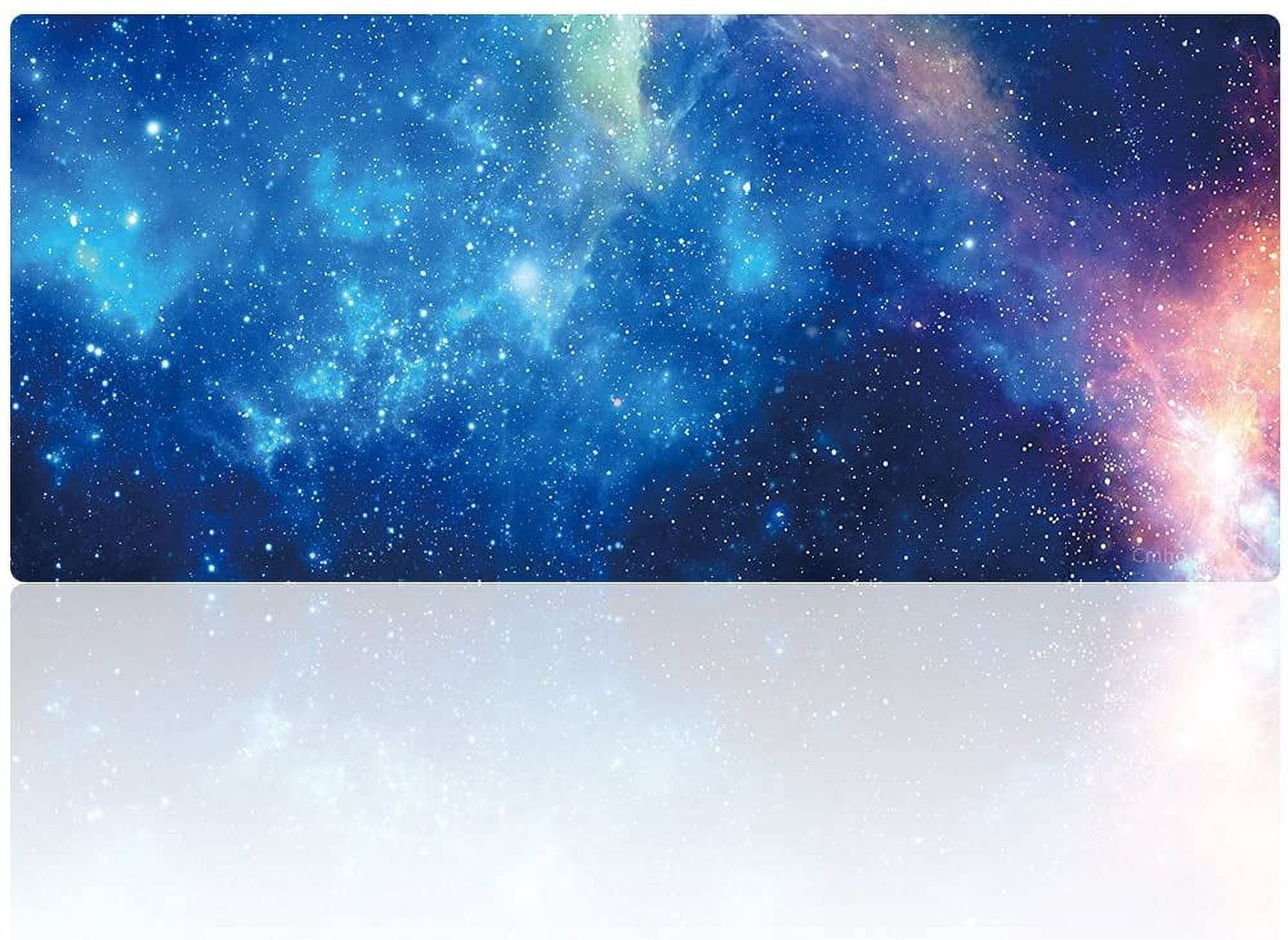 XXL Professional Large Mouse Pad & Computer Game Mouse Mat (35.4x15.7x0.1IN, 90x40 sky002)
