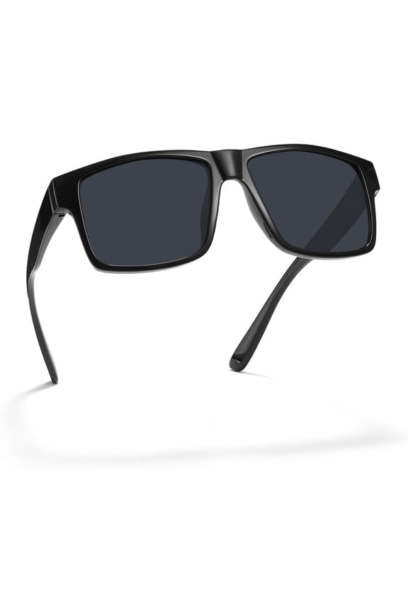 XXL Size Square 157MM Sunglasses for Big Wide Heads Men TR90 Lightweight UV400 Glasses