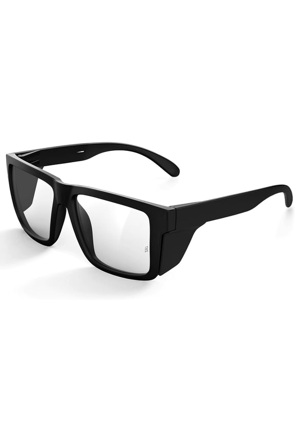 XXL Size Z87 Sunglasses with Side Shield for Big Wide Heads Men TR90 Ultralight UV400 Protection Glasses 8228S