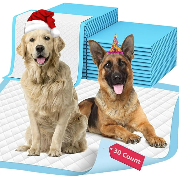 XXL Thicken Puppy Pee Pads for Dogs 24"x36" 20 Count, Pee Pads Extra Large, Leak-Proof & Super Absorbent Dog Pee Pads, Disposable Quick Dry Potty Pads Puppy Training Pads for Dogs Cats Pets