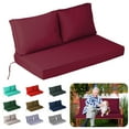 thumbnail image 1 of XXLYY Outdoor Loveseat Cushions, 48" x 24", Waterproof Fade Resistant Seat and Backrest Cushion Set for Patio Furniture, 1 of 7