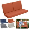 thumbnail image 1 of XXLYY Outdoor Loveseat Cushions, 48" x 24", Waterproof Fade Resistant Seat and Backrest Cushion Set for Patio Furniture, 1 of 6
