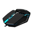 thumbnail image 1 of XXPLKPFA S31, Ergonomic Wired Mouse, Custom Macro Programming, 4 Buttons, 4-Speed DPI, RGB Gamer Desktop Laptop Gaming Mouse, Black, for Windows NT/3.X/XP/Vista/7,Black, 1 of 1