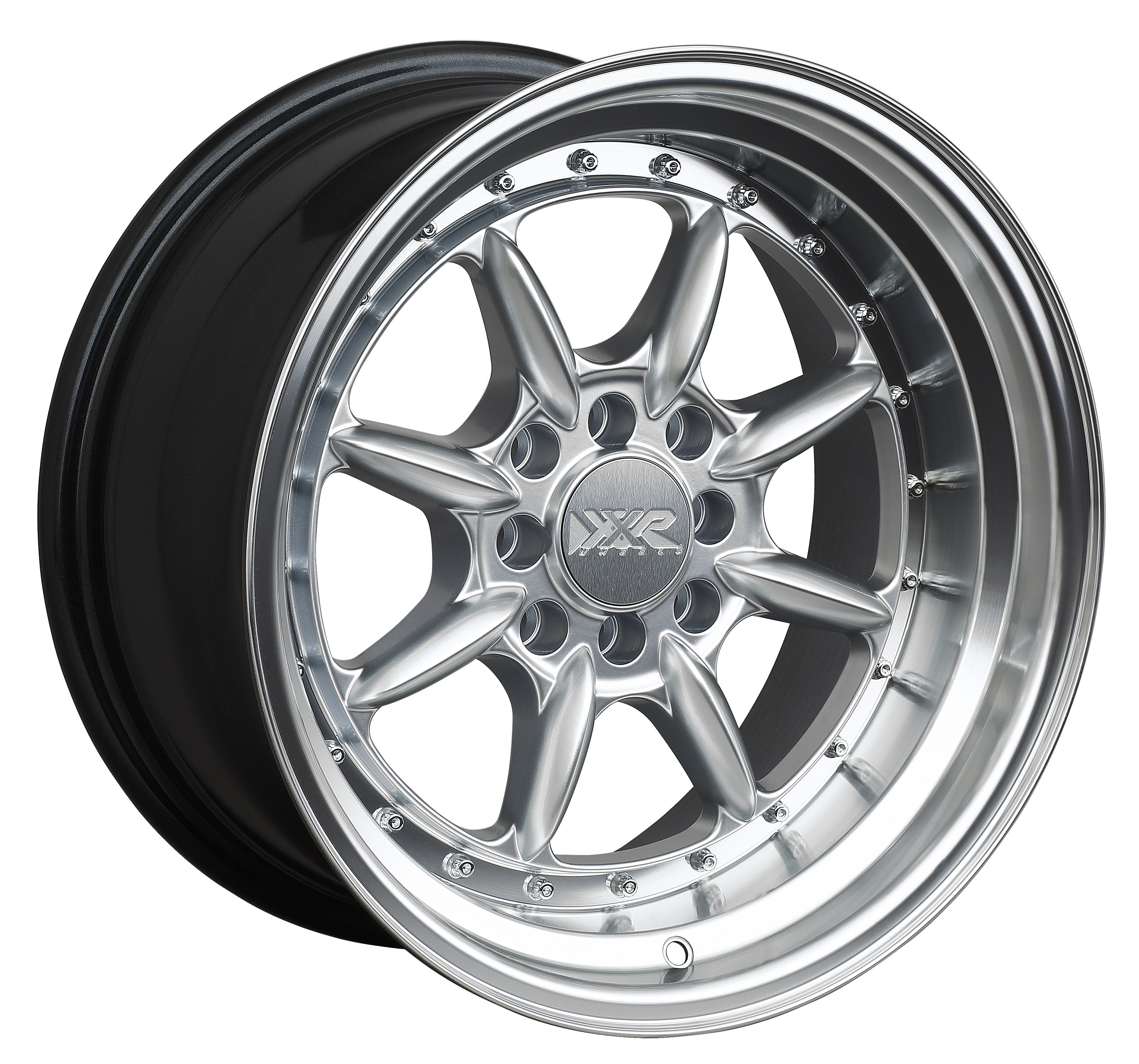 XXR 002.5 16x8 4x100/4x114.3 0et Hyper Silver / ML Wheel