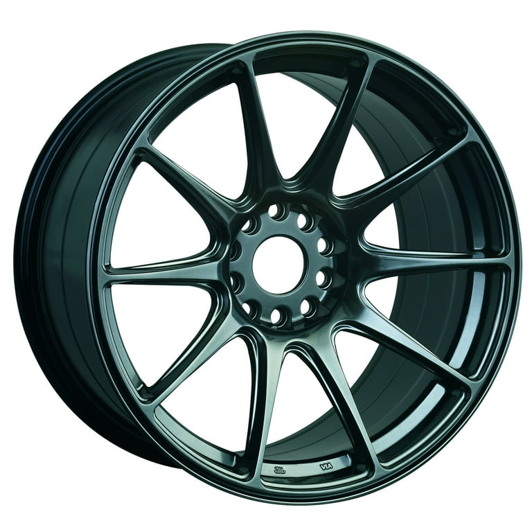 XXR 527 17x7.5 5x100/5x114.3 40et Chromium Black Wheel - Walmart.com