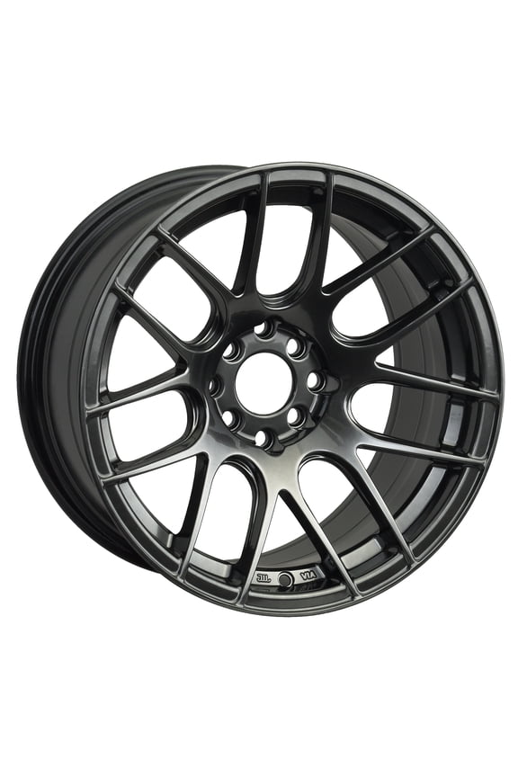 530 15x8.25 4x100/4x114.3 0et Chromium Black Wheel