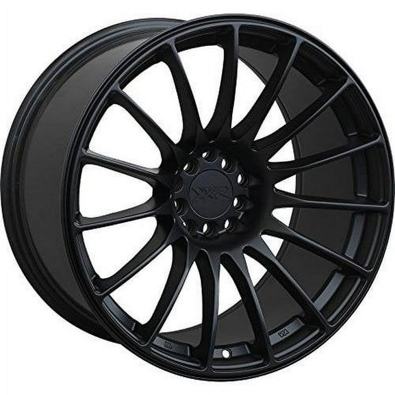 XXR 550 18 Black Wheel / Rim 5x100 & 5x4.5 with a 36mm Offset and XXR 550 18 Black Wheel / Rim 5x100 & 5x4.5 with a 36mm Offset and