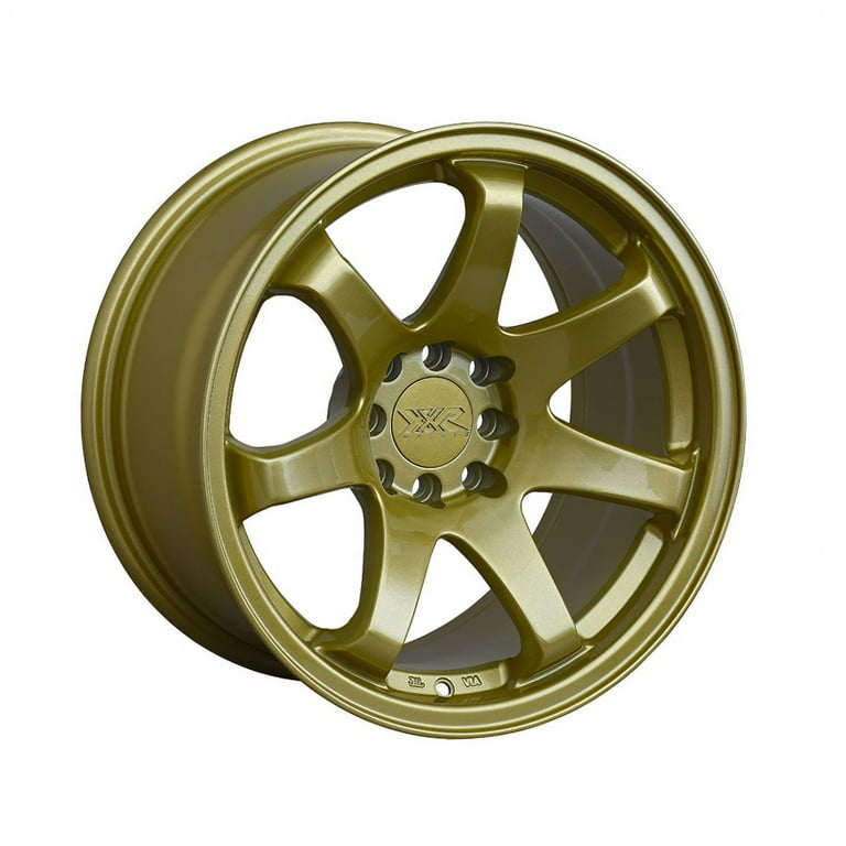 XXR 551 16x8 21et 73.1mm gold wheel - Walmart.com