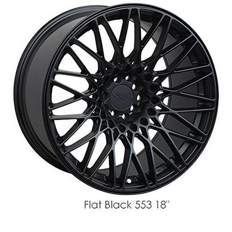 XXR 553 20 Black Wheel / Rim 5x4.5 & 5x120 with a 16mm Offset and