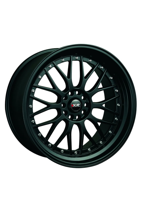 1 X XXR 521 19X10 5-4.5/5-120 73.1 Hub +25 Offset Flat Black Wheel Rim