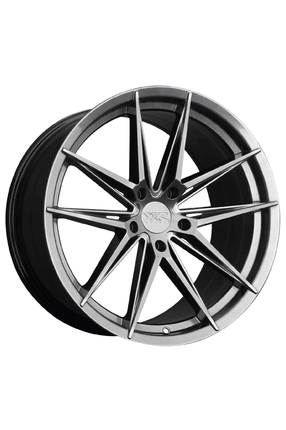 1 X XXR 577 19X10 5-4.5 73.1 Hub +20 Offset Chromium Black Wheel Rim