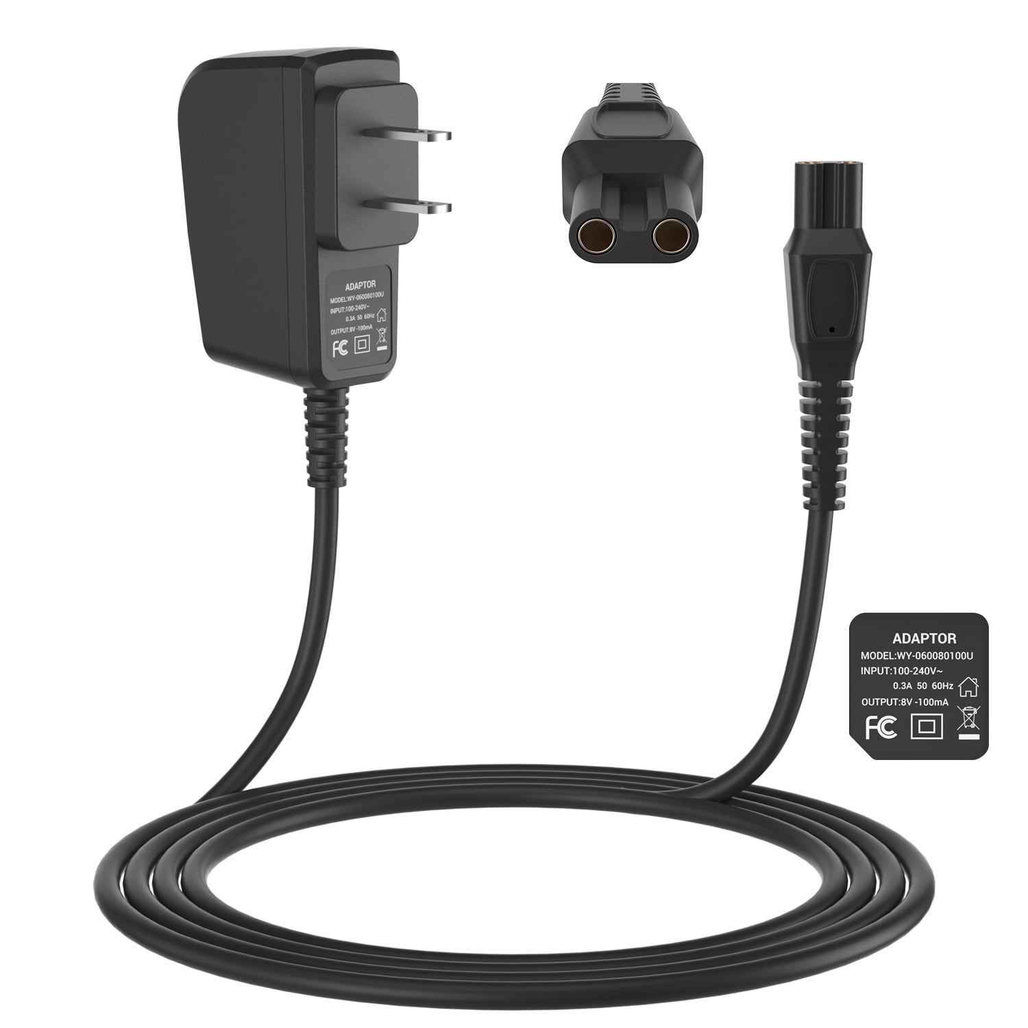 XXSZHY Philips HQ850 Electric Razor Charger, 8V Shaver Fit for Norelco