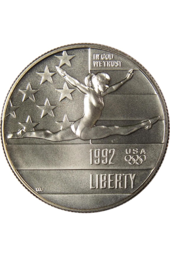 XXV Olympiad Commemorative 1992 P Clad Half Dollar BU Uncirculated 50c Coin