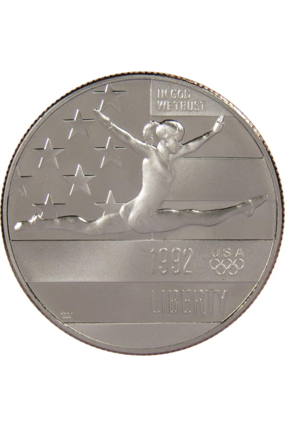 XXV Olympiad Commemorative 1992 S Clad Half Dollar Proof 50c Coin