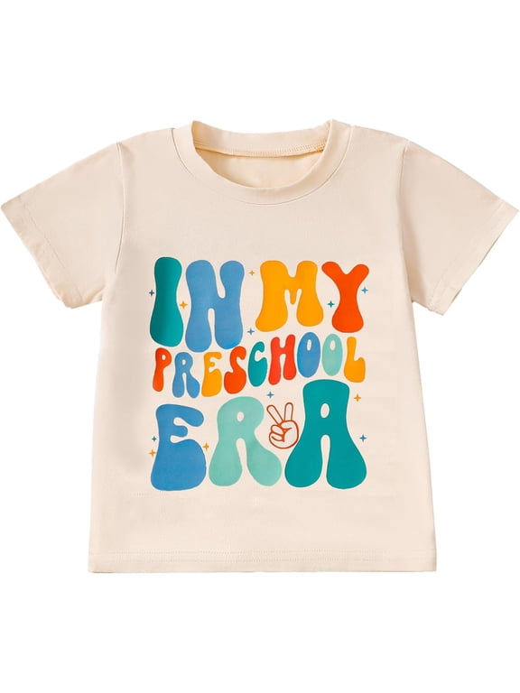 2025 Kindergarten Graduation Shirt Boys Girls Preschool Memory Tshirt School Spirit Week Graphic Tee First Day Celebration Outfit 4-7 Years (9-10 Years,Blue)