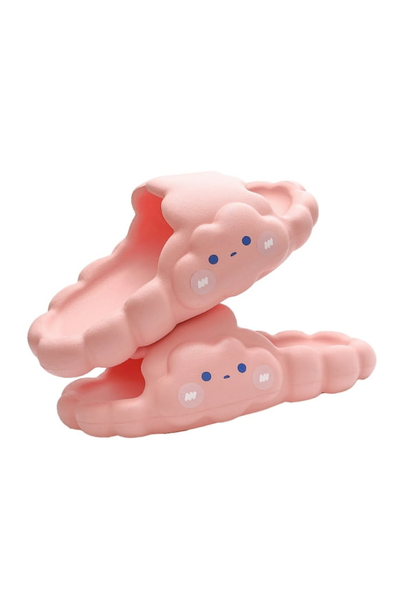3D Cloud Slides for Kids Boys Girls Summer Lightweight Open Toe Sandals Non-Slip Soft Sole Indoor Outdoor Casual Shoes