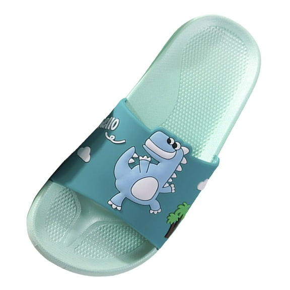 XXWXYD Animal Print Slippers for Kids, Giraffe Carton Bathing Sandals Indoor Outdoor Home Shoes for Toddlers Boys Girls Summer Comfort