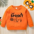 thumbnail image 1 of XXWXYD Baby Boy Girl Pumpkin Sweatshirt Halloween Toddler Crewneck Pullover Fall Clothes Long Sleeve Tops Seasonal Cute Outfit Cozy, 1 of 9