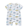 thumbnail image 1 of XXWXYD Baby Boys Girls All-Season Jumpsuits Rompers, Soft Breathable Cotton Bodysuit Outfits with Snap Closure, Cute Casual Playwear, 1 of 6