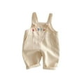 thumbnail image 1 of XXWXYD Baby Boys Girls Soft Cotton Jumpsuit 2025 New Spring Breathable Overalls Toddler Playwear Romper Outfit, 1 of 7