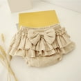 thumbnail image 1 of XXWXYD Baby Girl Cotton 𝖦auze Skorts with Buil𝗍-in Shorts, Soft Ruffl𝖾 Trim Cute Athleti𝖼 Summer Outfit Adjustable Waist Toddler Skirt for 0-24 Months, 1 of 4