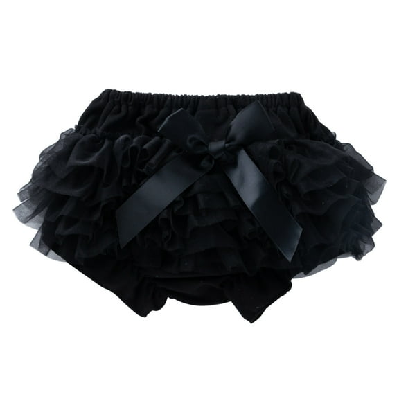 XXWXYD Baby Girls Boys Bow Tie Bloomer Shorts, Stretchy Spring Summer PP Pants with Ruffle Trim, Comfortable Diaper Cover Shorts for Baby