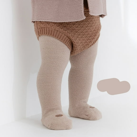 XXWXYD Baby Soft Tights Toddler Seamles Leggings Baby Girls Winter Knit Warm Baby Pants Non Irritating Thermal Tights