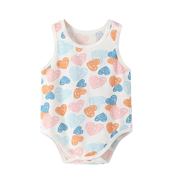 XXWXYD Baby Summer Romper Bodysuit Jumpsuit Playsuit Outfit for Baby Boys Girls Lightweight Breathable Clothes