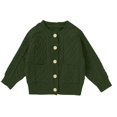 thumbnail image 1 of XXWXYD Baby Toddler Cardigan Sweater Button Up Knit Jacket Long Sleeve Unisex Warm Pullover for Newborn Fall Outfits Soft Chunky, 1 of 6