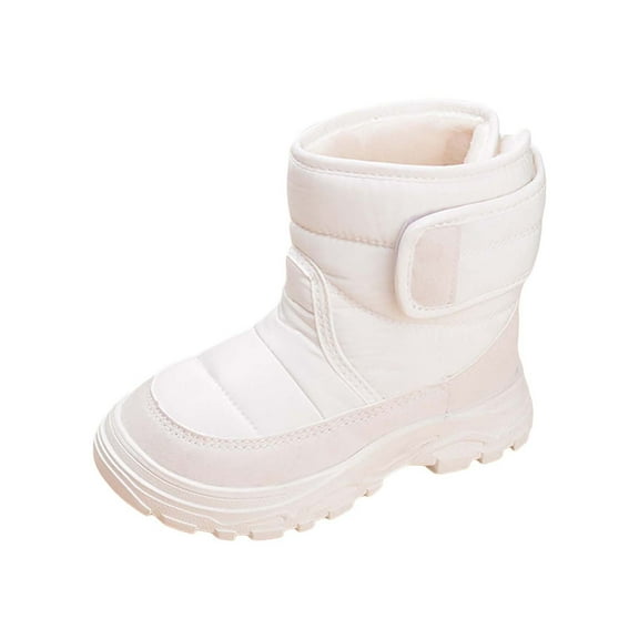 XXWXYD Boots Girls and Boys Children's Casual Shoes Mesh Soft Sole Breathable Sports Short Boots for Fashion Classic Comfortable Shoe(2-2.5 Years,White)