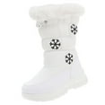 thumbnail image 1 of XXWXYD Boy Snow Boots Girls Shoes Fashion Solid Color Short Boots Simple Casual Non Slip Breathable Boots Walking Shoes for Toddler/Little Kid/Big Kid(7-8 Years,White), 1 of 4